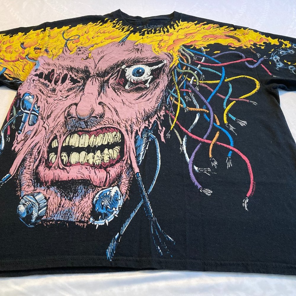 Men's Travis Scott Wolverine Overload T-shirt Size XL